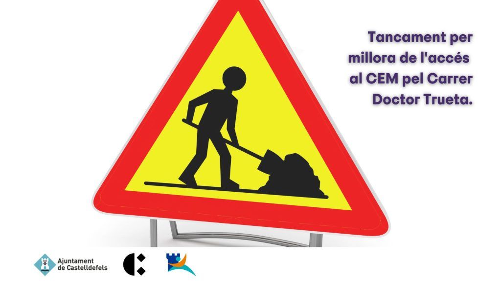 Obres de millora de l'accés al Cem Can Roca pel carrer Doctor Trueta
